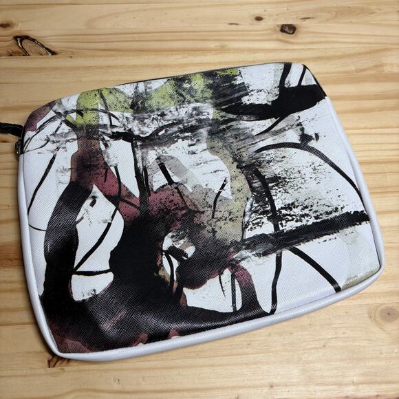 Proenza Schouler Neiman Marcus Tablet Laptop Case Sleeve Abstract Zipper - Picture 3 of 10